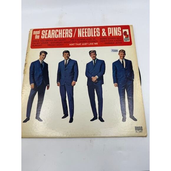 The Searchers – Meet The Searchers / Needles & Pins Vinyl Record Album - Picture 2 of 5